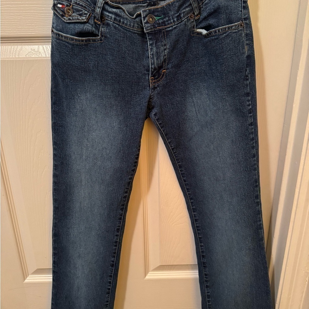 Vintage Tommy Jeans Low Rise Medium Wash Size 7 - Picture 6 of 8
